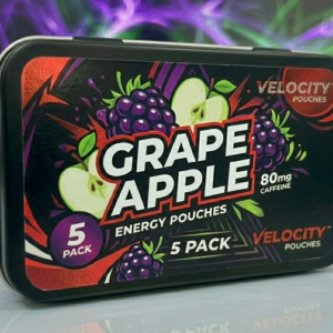 Grape Apple Energy Pouches – 5 Pack